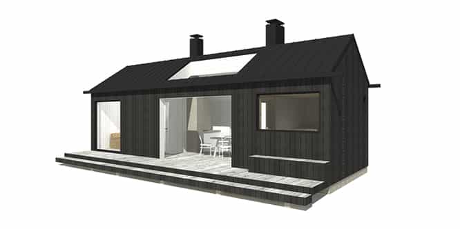 Sunhouse Sauna XS1 - moderni saunarakennus